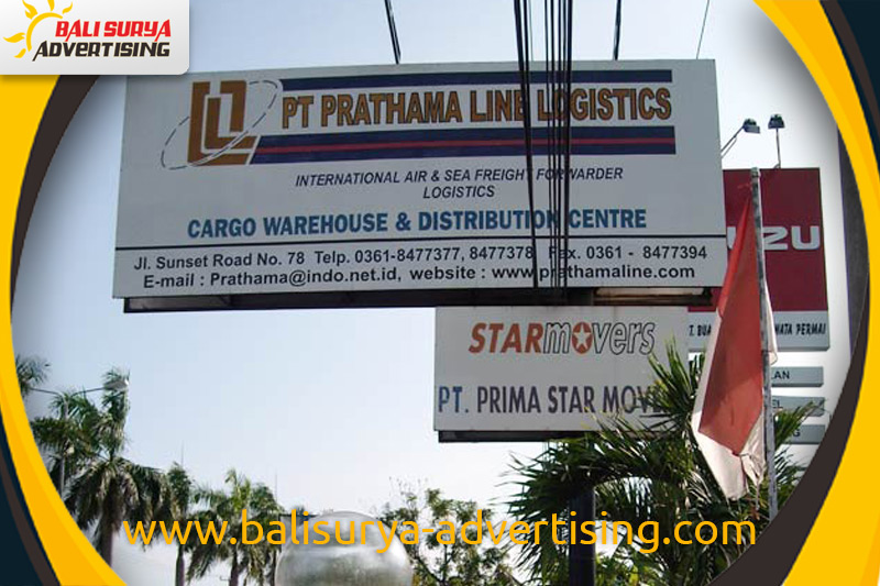 Billboard PT Prathama Line Logistic