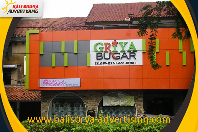 ShopSign Branding Griya Bugar Spa